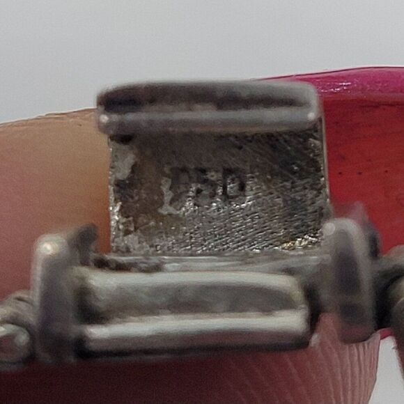 Artisan 925 Sterling Silver Multicolor Micro Mosaic Choker Necklace Earring Set - Picture 10 of 16